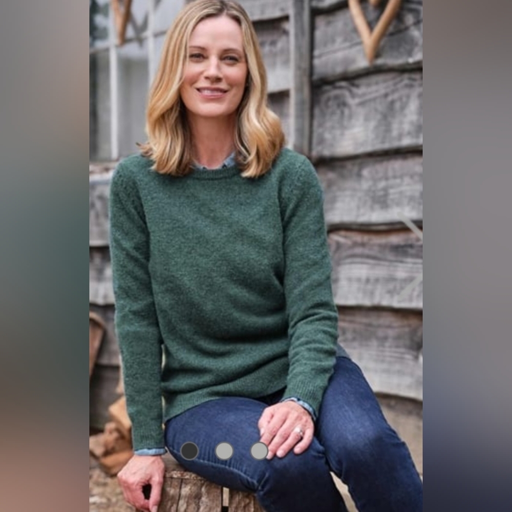 WoolOver Lambswool Sweater size 10